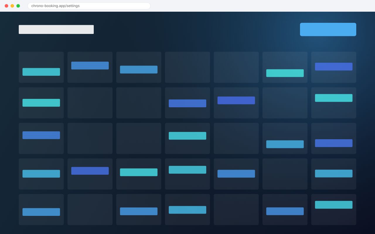 Chrono Booking · screenshot 3