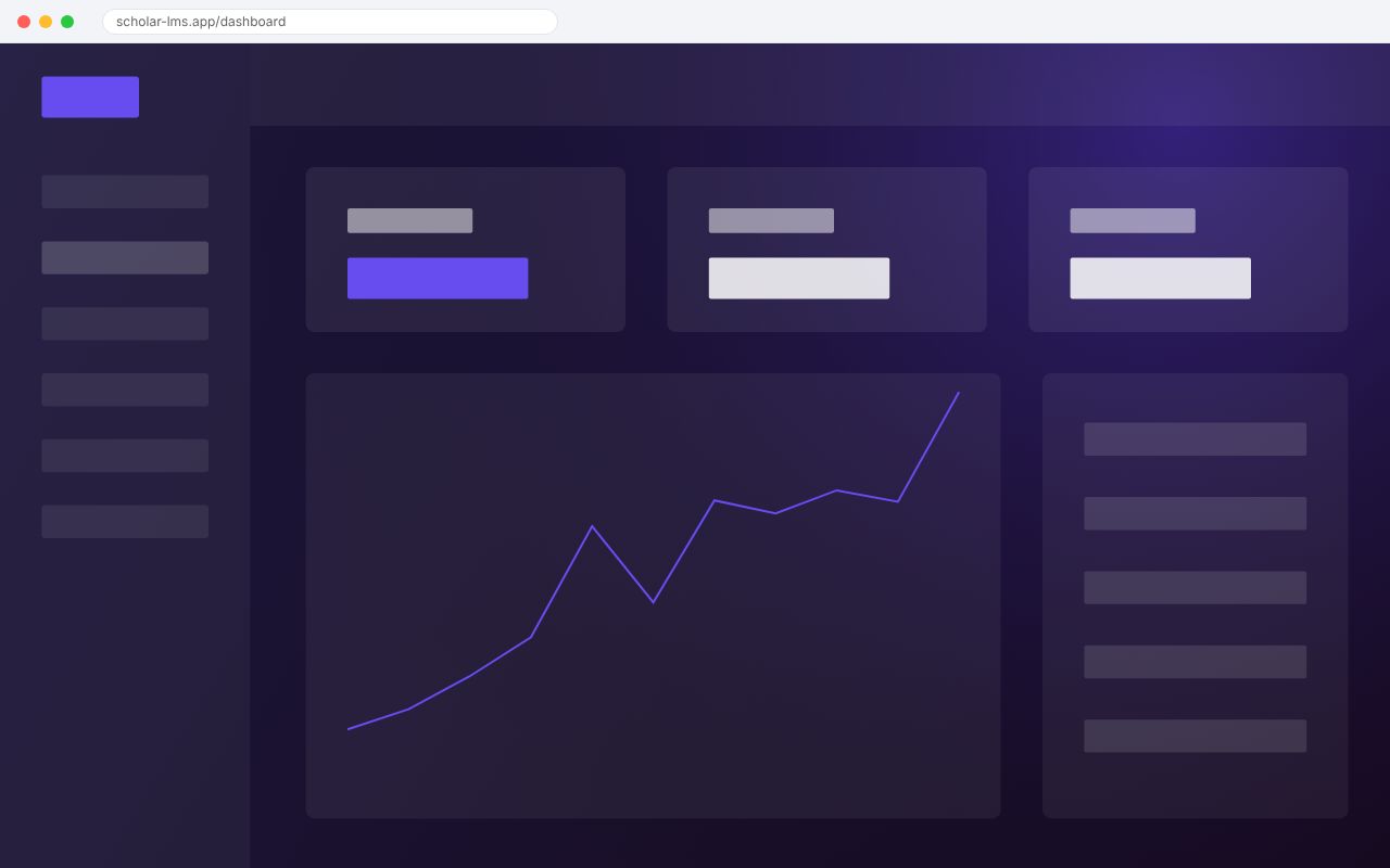 Scholar LMS · screenshot 1